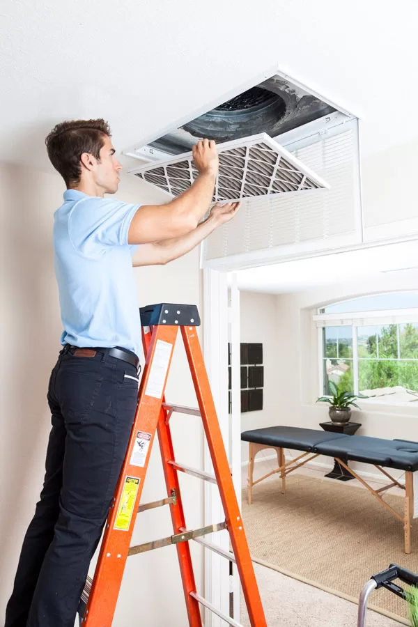 Removing Air Filter From the vent